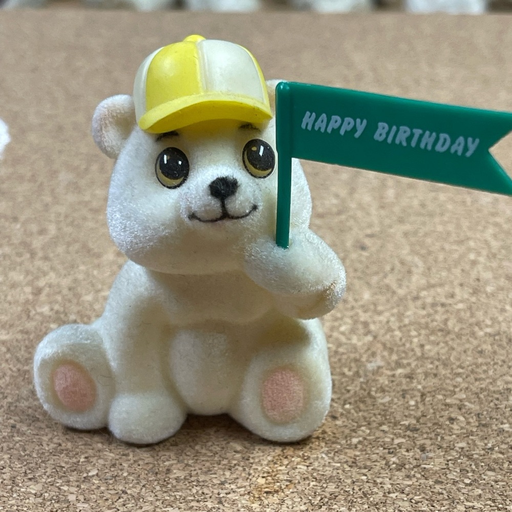 Vintage Happy Birthday Bear